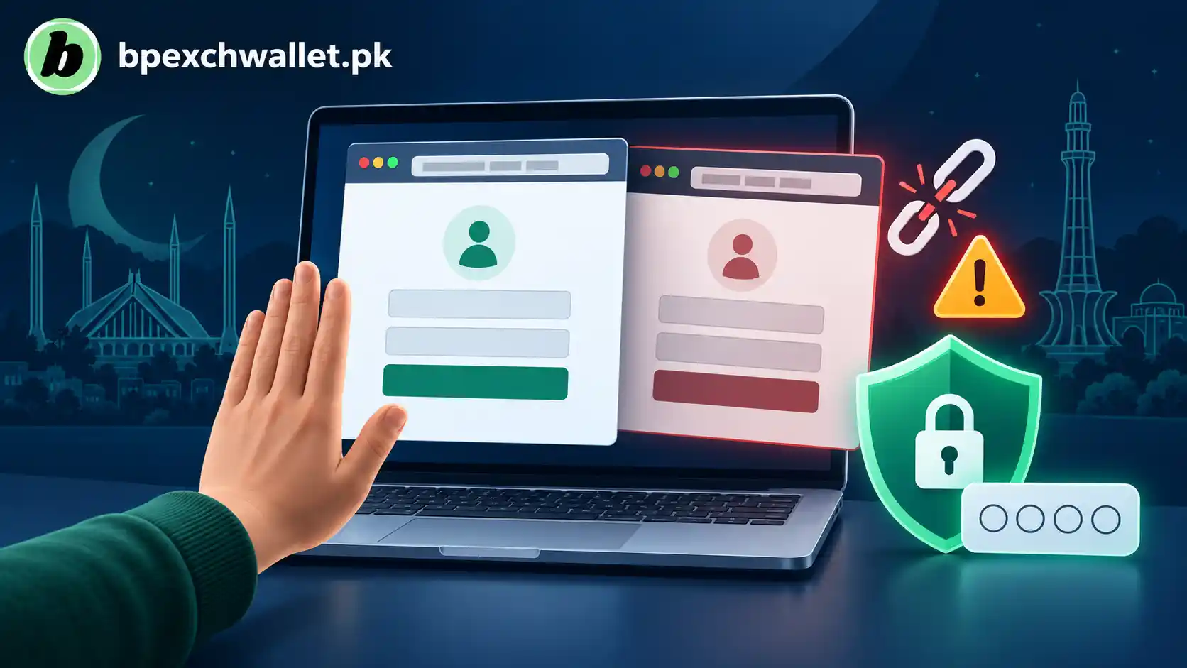Phishing and OTP warning for BetPro Me and BPExch login access