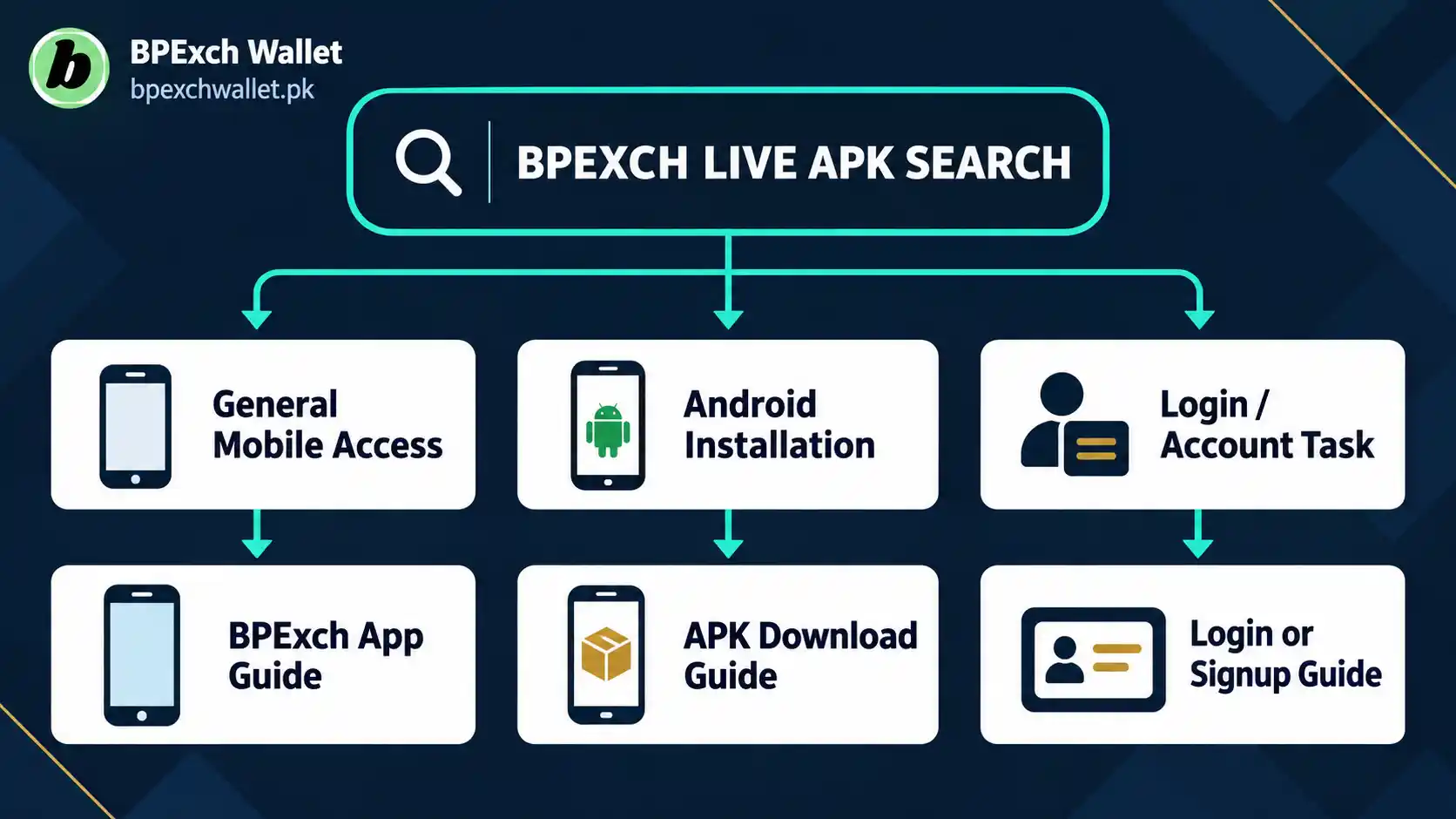 BPExch Live APK route compared with BPExch App and Android APK guide